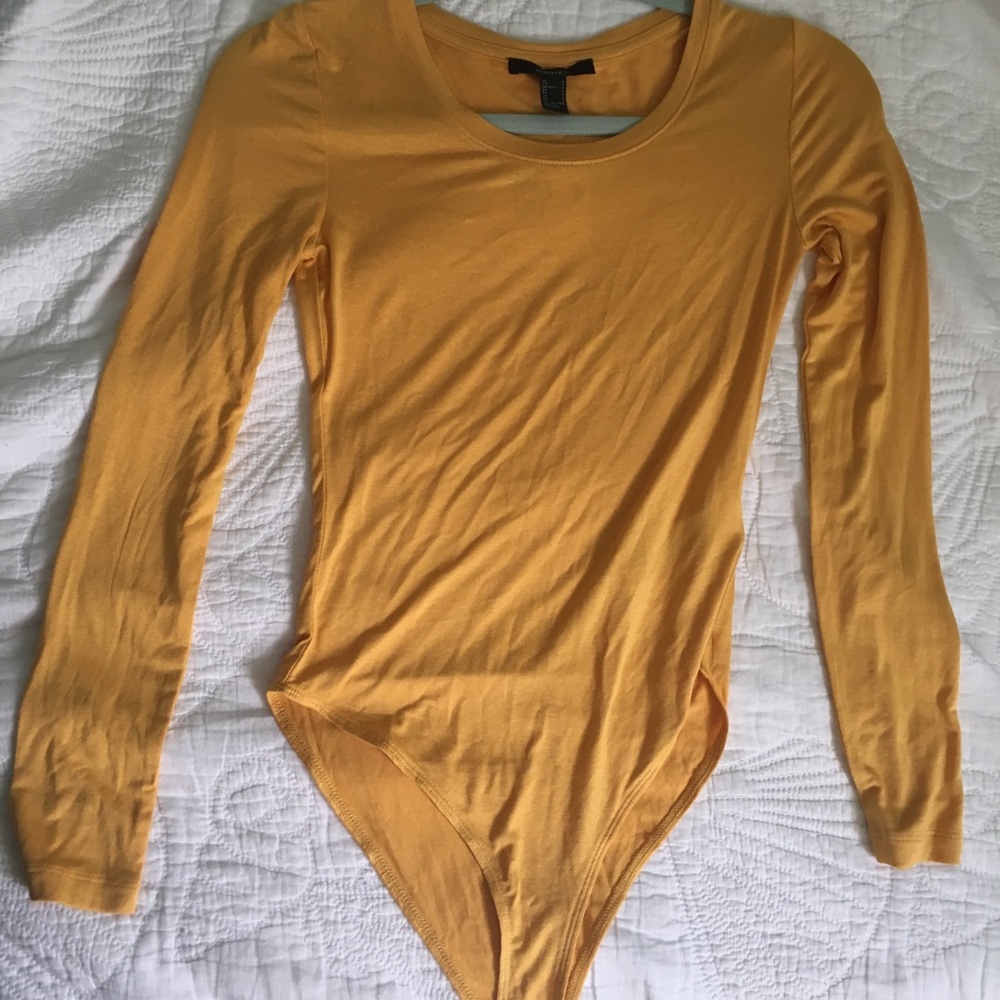 ｡･:*:･ﾟ☆Cute Yellow Body Suit